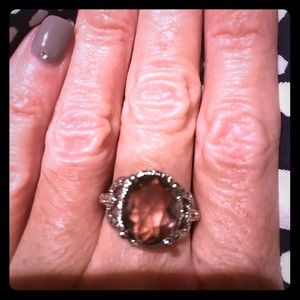 CZ stunning cocktail ring!
